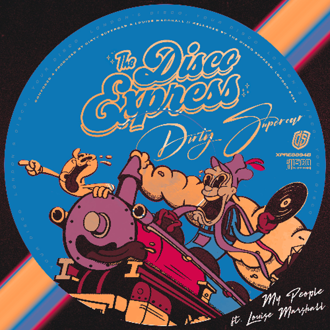 Pochette du morceau My People ft. Louise Marshall - Dirty Supercar (Extended Mix)