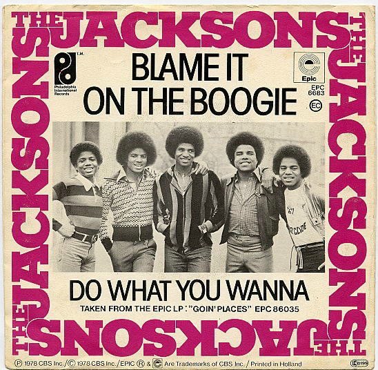 Pochette du morceau The Jackson 5 - Blame It On the Boogie